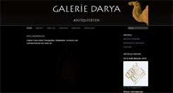 Desktop Screenshot of galerie-darya.de